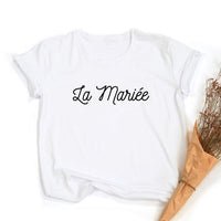 t-shirt la mariée