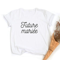 t-shirt future mariée