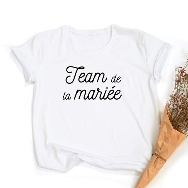 T-Shirt Team de la Mariée