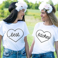 tee shirt drôle femme amitié
