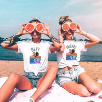 tee shirt dessin amis