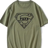 Tee Shirt Super Papa Superman
